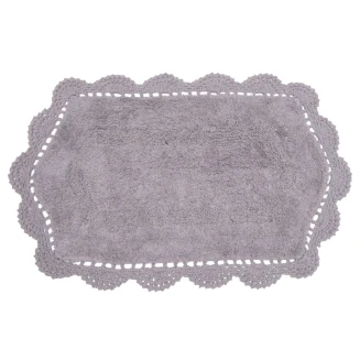 Ταπέτο Μπάνιου 45x75 Viopros Τάνια Γκρι