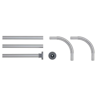 Βραχίονας Μπάνιου Γωνιακός 170x80 Ø 20 mm Sealskin Chrome