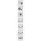 90x90 Ø 28 mm chrome βραχίονας μπάνιου γωνιακός Sealskin