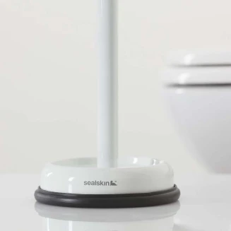 Χαρτοθήκη Επιδαπέδια Sealskin Acero White