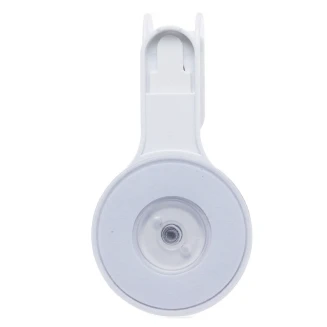 Άγκιστρο Από ABS Με Βεντούζα 6.5x4.5x12.5cm White with Grey Knob MRShome