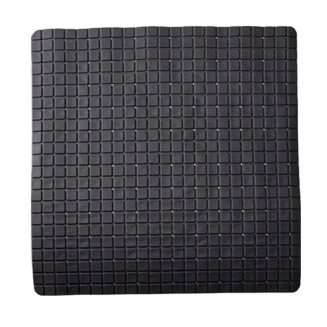 Αντιολισθητικό Πατάκι Από TPE 69x39cm Black 6U MRShome
