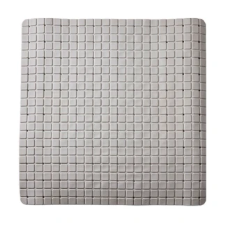 Αντιολισθητικό Πατάκι Από TPE 69x39cm Warm Grey 2U MRShome