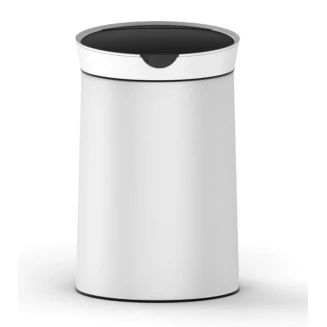 Κάδος Αυτόματος Με Φωτοκύτταρο Ø26,5x41,8cm Mrshome 10Lt Λευκός