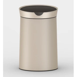 Κάδος Αυτόματος Με Φωτοκύτταρο Ø26,5x41,8cm Mrshome 10Lt Σαμπανί