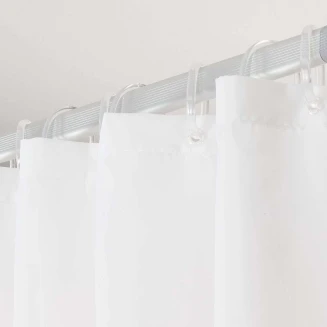 Κουρτίνα Μπάνιου Υφασμάτινη 180x200 Sealskin Blend Dark Pink