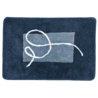 Χαλάκι Μπάνιου 60x90 Sealskin Carcassonne Blue