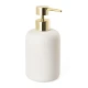 Δοχείο Κρεμοσάπουνου BONITA Stoneware Λευκό 400ml AWD02191912