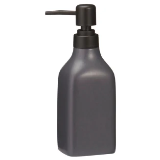 Δοχείο Κρεμοσάπουνου Stoneware 350ml 7x6x19.5cm Black 6U MRShome