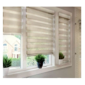 Double Ρόλερ Ρυθμιζόμενης Σκίασης 120x230cm Μπεζ MRShome