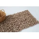EVORA Χειροποίητο Πατάκι 60x120cm Camel C06 Mrshome