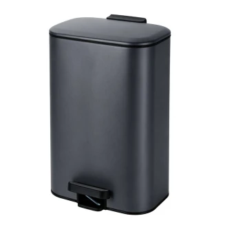 Κάδος Soft Close Μεταλλικός 30L Μαύρος Ματ 36.5x25x54cm MRShome