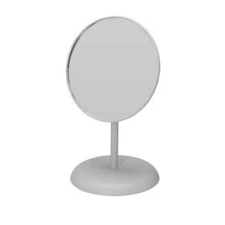 Καθρέπτης Μακιγιάζ Με Μεταλλική Βάση 25x19x7.5cm Creme MRShome