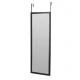 Κρεμαστός Καθρέπτης για Πόρτα από MDF 34x94cm Black MRShome