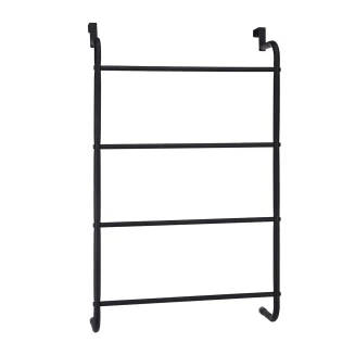 Κρεμάστρα Πόρτας Μεταλλική 44.5x15.5x73cm Black MRShome