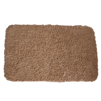 Πατάκι Μπάνιου 50x80 Από 100% Βαμβάκι Μπέζ Mrshome