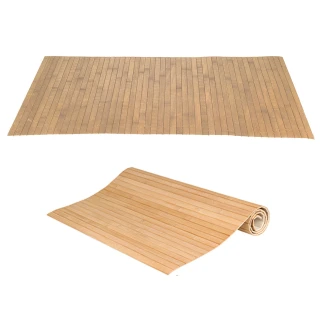 Πατάκι Μπάνιου από Bamboo 50x80cm Greywashed MRShome