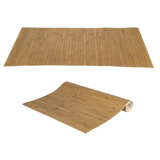 Πατάκι Μπάνιου από Bamboo 50x80cm Natural Brown MRShome