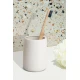 Ποτήρι Οδοντόβουρτσας BONITA Stoneware Λευκό Φ7.8x11.8cm 360ml AWD02191913
