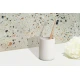 Ποτήρι Οδοντόβουρτσας BONITA Stoneware Λευκό Φ7.8x11.8cm 360ml AWD02191913