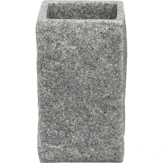 Ποτήρι Οδοντόβουρτσας Polyresin Γκρί MRShome