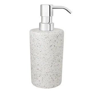 Δοχείο Κρεμοσάπουνου Από Μάρμαρο Q Bath 200ml Φ7.3x17.5cm AWD02341549 Mrshome
