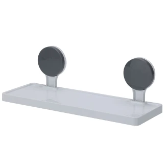 Ράφι Μπάνιου Από ABS 32x11.5x11.7cm White-Grey MRShome