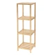 Ραφιέρα Μπάνιου 4 Επιπέδων από Bamboo 34x33x110cm MRShome