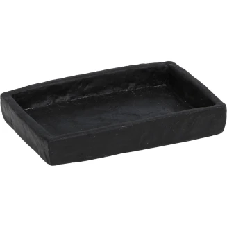 Σαπουνοθήκη Polyresin Μαύρη MRShome