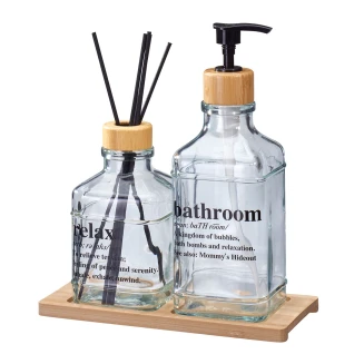 Σετ Dispenser & Αρωματικό Χώρου Με Sticks Γυάλινο-Μπαμπού Με βάση MRShome