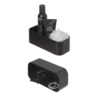 Ράφι Επιτοίχιο 25cm Tiger 2-Store Black 1500010746