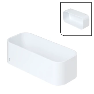 Tiger 2-Store Επιτοίχιο Ράφι 25cm White 1500010146