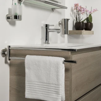 Κρεμάστρα Με Δύο Βραχίονες Polished Stainless Tiger Boston Steel 308730346