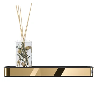 Tiger Cooper Ράφι 28cm Black/Polished Gold 800561