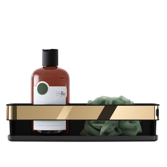 Tiger Cooper Ράφι 28cm Black/Polished Gold 800562