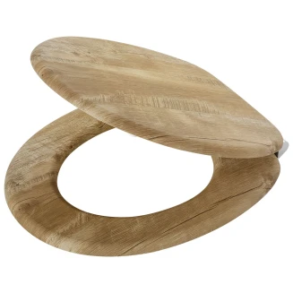 Καπάκι Λεκάνης Mdf Tiger Hetta Brown 800589