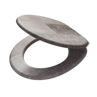 Καπάκι Λεκάνης Tiger Old Wood Mdf Brown 800611