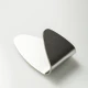 Tiger Oval Σετ των 2 Άγκιστρο Brushed stainless steel 164530941
