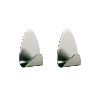 Σετ των 2 Άγκιστρο Tiger Oval Brushed Stainless Steel 164530941