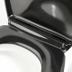 Tiger Ventura Καπάκι Λεκάνης Duroplast Black 251490746