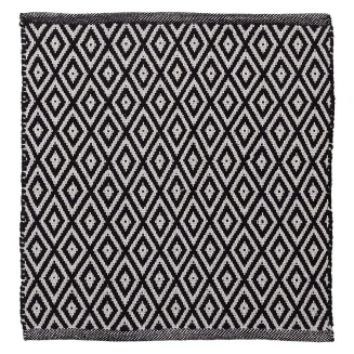 Πατάκι Μπάνιου 60x60 Sealskin Trellis Black