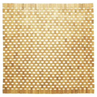 Πατάκι Μπάνιου 60x60 Sealskin Woodblock Teak