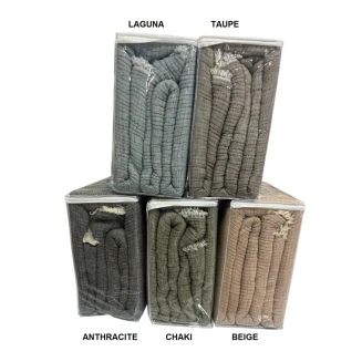 Κουβερλί Υπέρδιπλο 240x250 Adam Home Βαμβακερή Μουσελίνα 61 Chaki