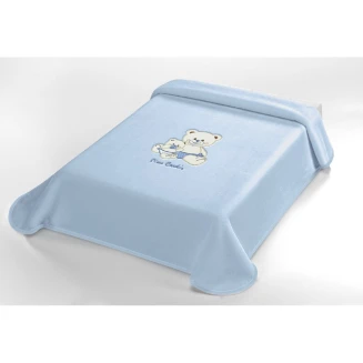Κουβέρτα Κούνιας 110x140 Pierre Cardin 560 Blue