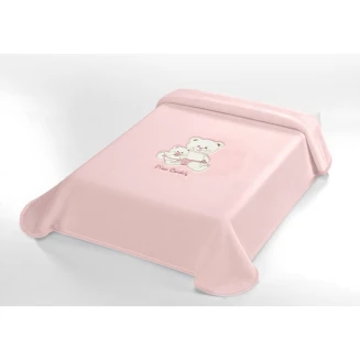 Κουβέρτα Κούνιας 110x140 Pierre Cardin 560 Pink