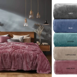 Κουβέρτα King Size 240x260 Adam Home 700 Grey