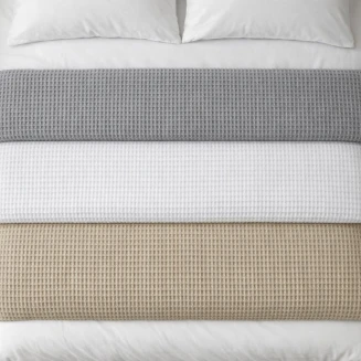 Κουβερτα Πικε Sanforized Υπερδιπλη 225Χ240 Adam Home -Grey