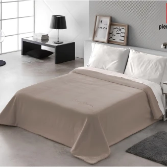 Κουβέρτα Υπέρδιπλη 220x240 Pierre Cardin Nancy Ster 545 Taupe(55)