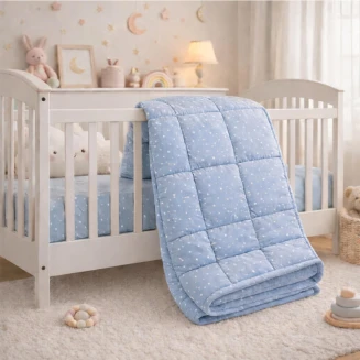 Astron Italy Βρεφικό Πάπλωμα Κούνιας 110x140 Paradise Blue