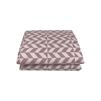 Κουβερλί Υπέρδιπλο 220x240 Astron Italy Rombia Dusty Rose